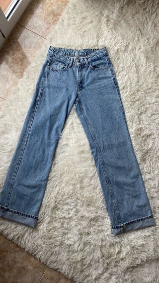 Pantalones vaqueros rectos elegantes