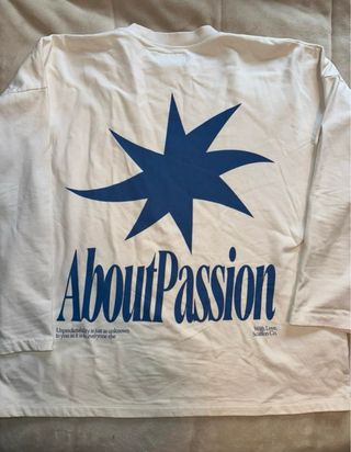 Camiseta Scuffers Manga Larga Blanca