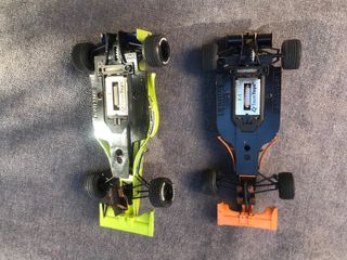 Coche Scalextric Telefonica y Orange