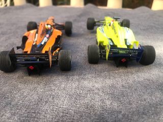 Coche Scalextric Telefonica y Orange