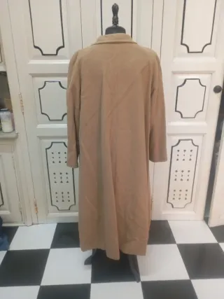 Abrigo Vintage Señora Beige