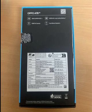 Oppo A78 5G Nuovo Senza Aprire