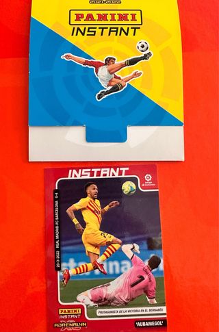 Panini Instant 2021-2022 Tarjeta Aubamegol