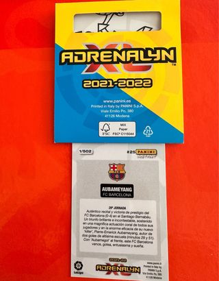 Panini Instant 2021-2022 Tarjeta Aubamegol