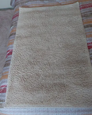 Tappeto bagno IKEA beige