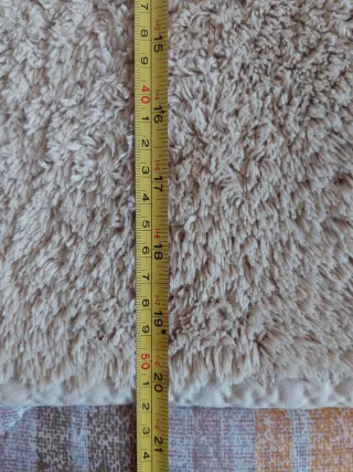 Tappeto bagno IKEA beige