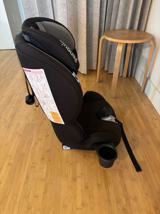 Silla grupo 123 con isofix Penguin Gris Innovacion