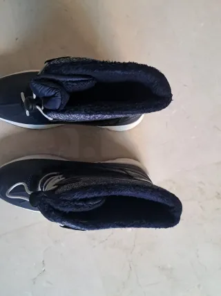 Botas de Nieve niños y niñas Azul y Blanco, nr 36