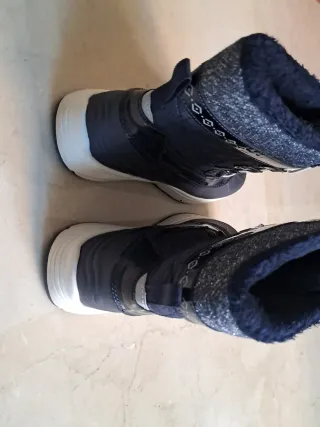 Botas de Nieve niños y niñas Azul y Blanco, nr 36