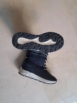 Botas de Nieve niños y niñas Azul y Blanco, nr 36