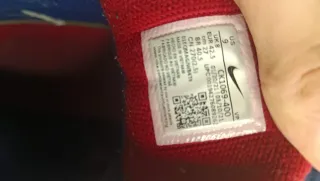 Zapatillas Nike Azules y Blancas