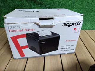 Approx APPPOS80AM - Impresora Térmica de Tickets, 200 mm/s, Papel 80 mm, Corte Automático y Manual, Negro