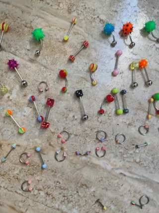 Lote de Piercings Variados