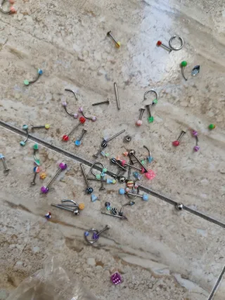 Lote de Piercings Variados