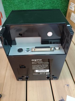 Approx APPPOS80AM - Impresora Térmica de Tickets, 200 mm/s, Papel 80 mm, Corte Automático y Manual, Negro