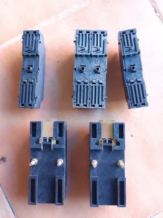 5 Bases porta relés