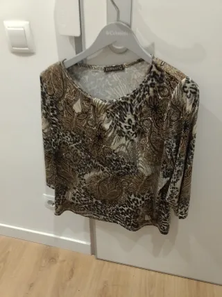 Blusa estampada ZERMATT mujer talla 52