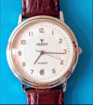 Reloj Viceroy Cuarzo Marrón y Plateado
