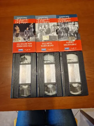 VHS Eduardo De Filippo - 3 Pezzi