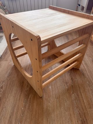 Torre de madera psicomotricidad infantil