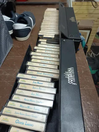 Lote n 7   cinta Casetes Antiguos Compilatorios
