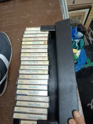 Lote n 7   cinta Casetes Antiguos Compilatorios