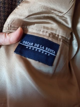 Americana Lana Oscar de la Renta Gris