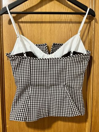 Top Zara Corset Cuadros
