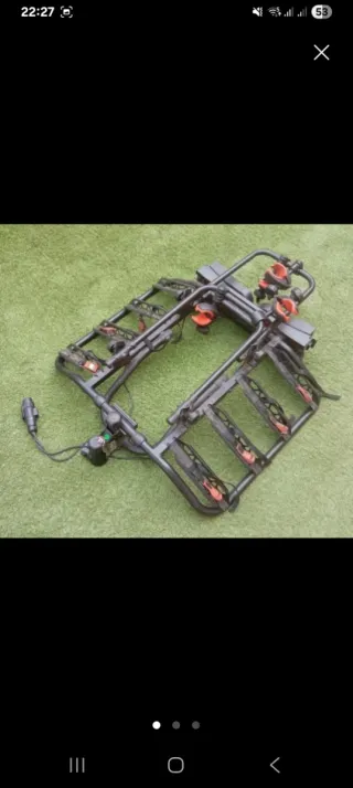 Portabicicletas TowCar para 3 bicis