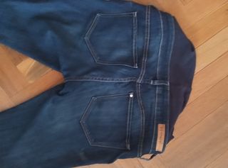 Vaqueros H&M Mama Skinny High Rib Talla M