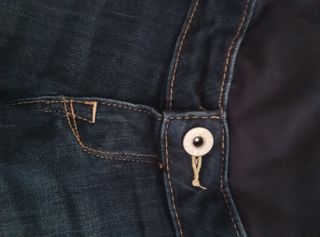 Vaqueros H&M Mama Skinny High Rib Talla M