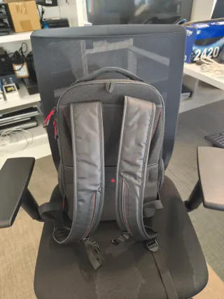 Mochila Samsonite Ecodriver M USB Negra y Roja