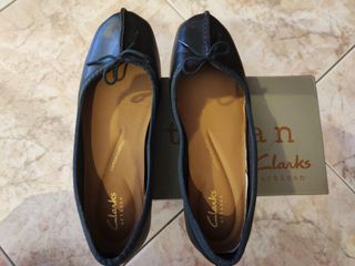 Bailarinas Clarks Negras Talla 37 (1 uso)