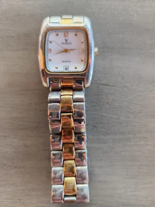 Reloj Viceroy bicolor dorado y plateado