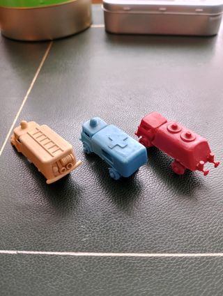 Camiones de plástico vintage años 60-70