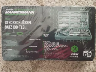 Juego de llaves de vaso Mannesmann 130 piezas