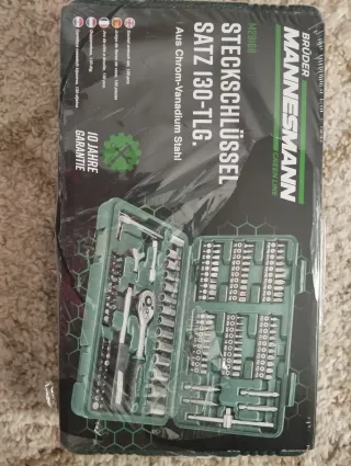 Juego de llaves de vaso Mannesmann 130 piezas