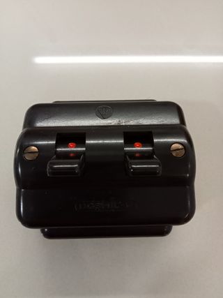 Doble interruptor antiguo