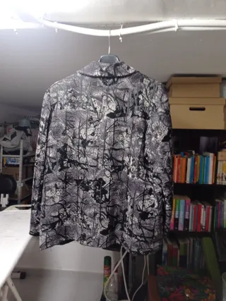 Chaqueta Estampada Mujer