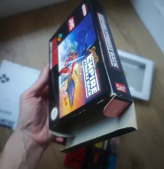Super Nintendo Star Wars Empire Strikes Back SNES