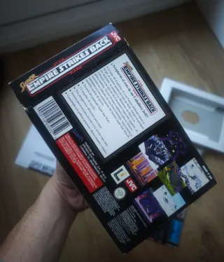 Super Nintendo Star Wars Empire Strikes Back SNES