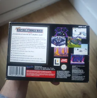 Super Nintendo Star Wars Empire Strikes Back SNES