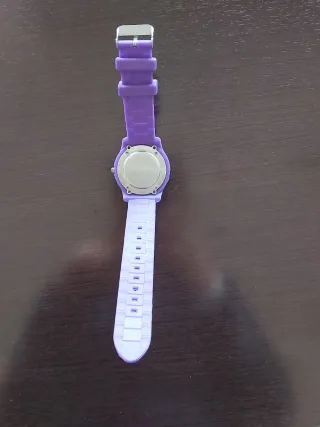 Reloj Flanenco Morado Silicona