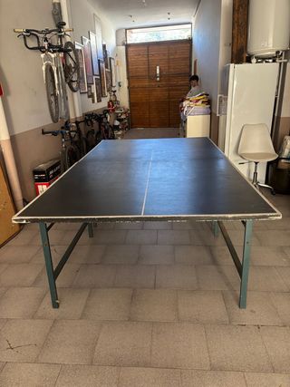Mesa de ping pong plegable