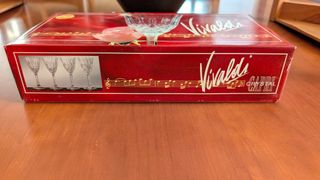 Set 4 Bicchieri Cristallo Vivaldi Capri