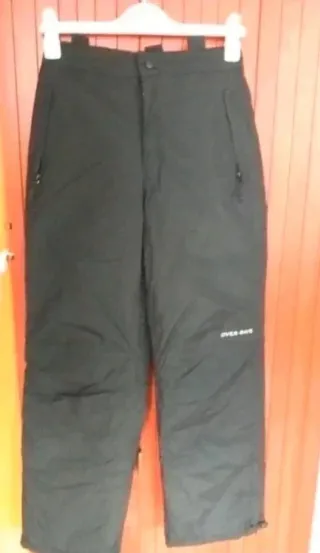 Pantaloni sci neri taglia 46