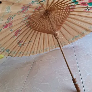 Ombrello cinese carta oleata bamboo