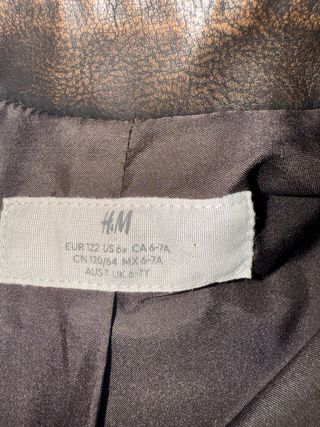 Chaqueta Piel Sintética Niña/o