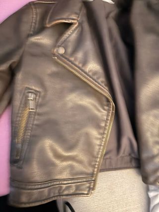 Chaqueta Piel Sintética Niña/o