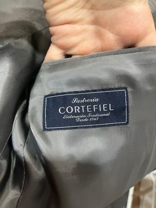 Traje Cortefiel Raya Gris Talla 52